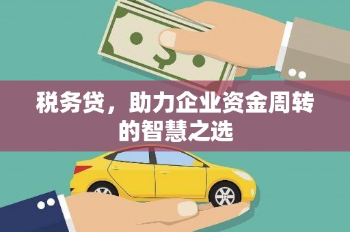 树林税务贷，助力企业资金周转的智慧之选