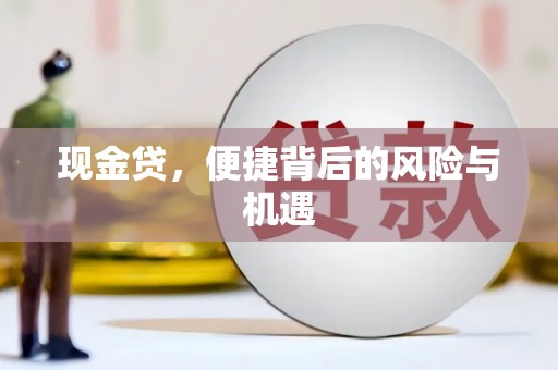 树林现金贷，便捷背后的风险与机遇
