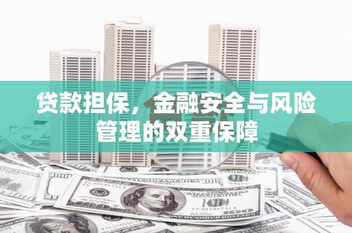 树林贷款担保，金融安全与风险管理的双重保障