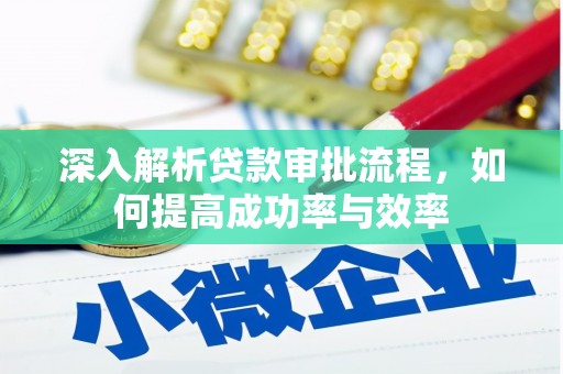 树林深入解析贷款审批流程，如何提高成功率与效率