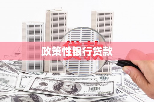 树林政策性银行贷款