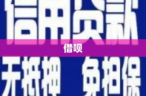 树林借呗