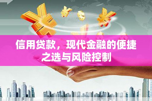 树林信用贷款，现代金融的便捷之选与风险控制