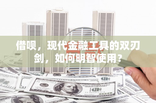 树林借呗，现代金融工具的双刃剑，如何明智使用？