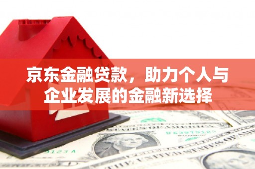 树林京东金融贷款，助力个人与企业发展的金融新选择