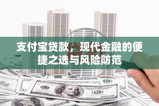 树林支付宝贷款，现代金融的便捷之选与风险防范
