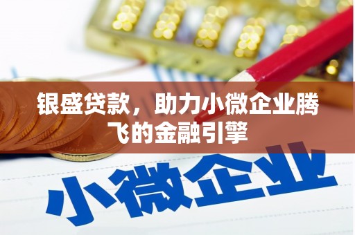 树林银盛贷款，助力小微企业腾飞的金融引擎