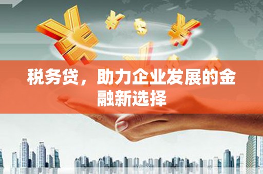 树林税务贷，助力企业发展的金融新选择