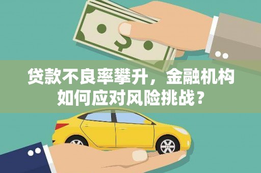 树林贷款不良率攀升，金融机构如何应对风险挑战？