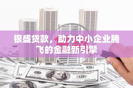 树林银盛贷款，助力中小企业腾飞的金融新引擎