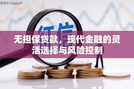 树林无担保贷款，现代金融的灵活选择与风险控制