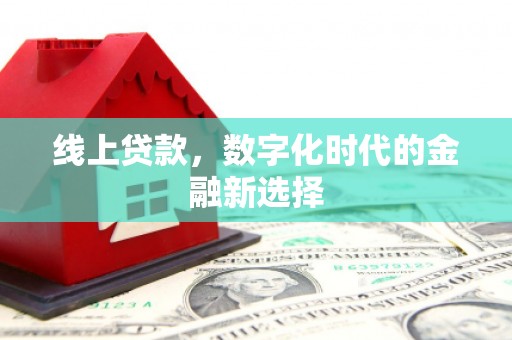 树林线上贷款，数字化时代的金融新选择
