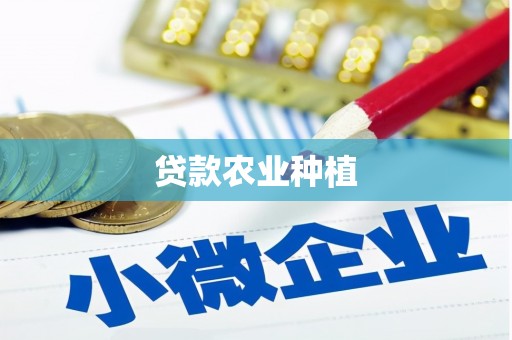 树林贷款农业种植