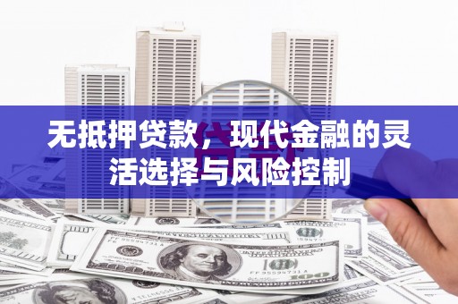 树林无抵押贷款，现代金融的灵活选择与风险控制