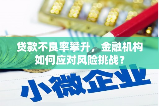 树林贷款不良率攀升，金融机构如何应对风险挑战？