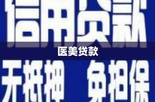 树林医美贷款