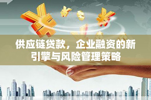树林供应链贷款，企业融资的新引擎与风险管理策略