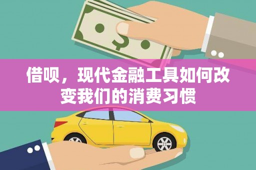 树林借呗，现代金融工具如何改变我们的消费习惯