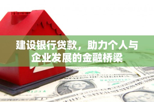 树林建设银行贷款，助力个人与企业发展的金融桥梁