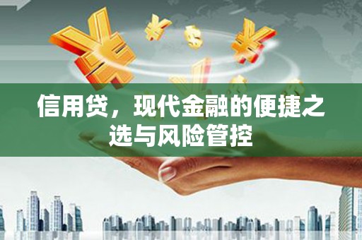 树林信用贷，现代金融的便捷之选与风险管控