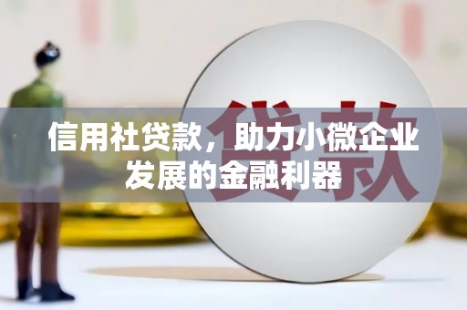 树林信用社贷款，助力小微企业发展的金融利器