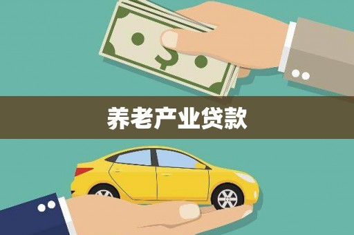 树林养老产业贷款