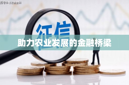 树林助力农业发展的金融桥梁