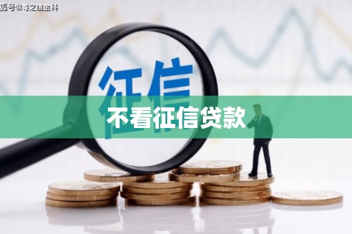 树林不看征信贷款